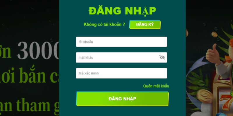 Đăng nhập tài khoản tại trang web online 69VN đơn giản